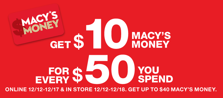 Macy S Star Money Earn Up To 40 In Reward Cards Magic Style Shop - macy s money