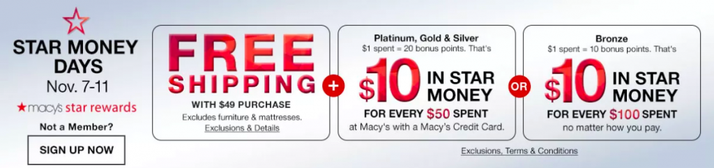 Macy S Star Money Earn Up To 40 In Reward Cards Magic Style Shop - 