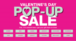 Valentine's Day Pop-Up Sale