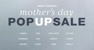 Macy's Mother's Day Pop-Up Sale