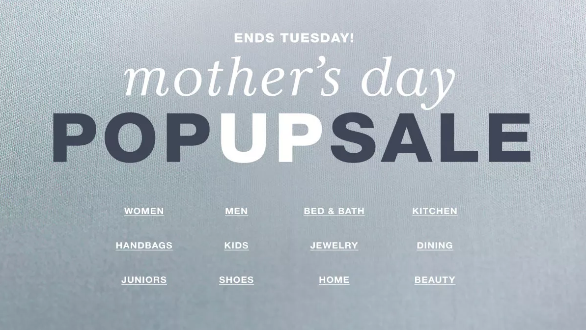 Macy's Mother's Day PopUp Sale Magic Style Shop