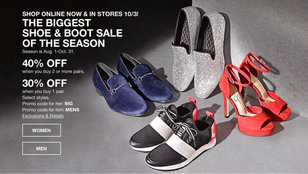 Macy's Biggest Shoe Sale of the Season | Magic Style Shop